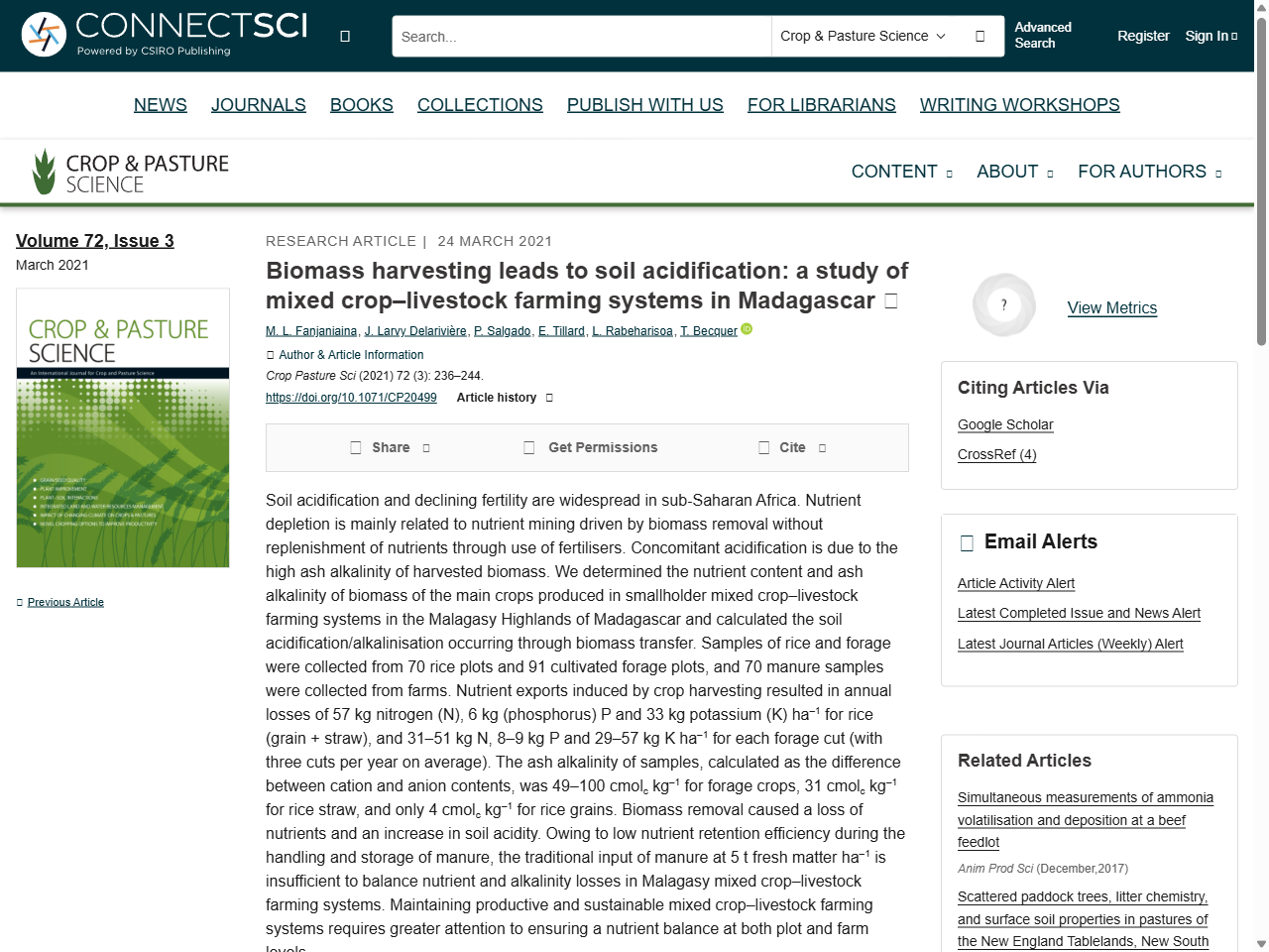 Preview of CSIRO Research Publications Repository - Home Page, accessed July 25, 2025, 