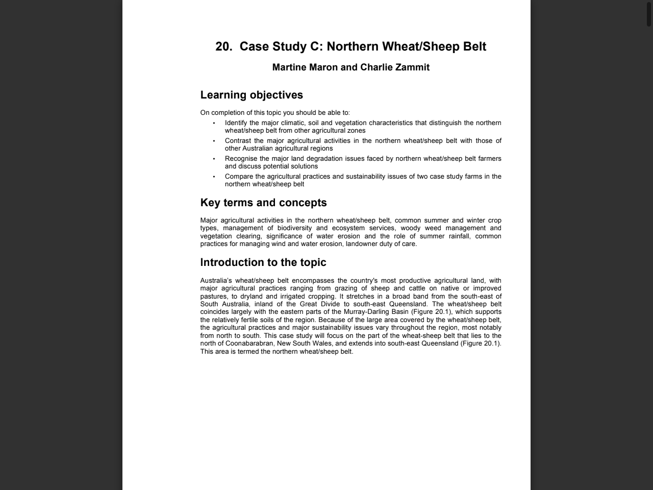 Preview of 20. Case Study C: Northern Wheat/Sheep Belt - Woolwise, accessed July 9, 2025,