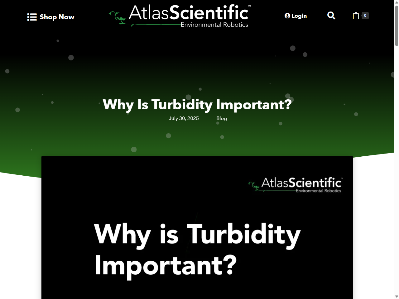 Preview of Why Is Turbidity Important? - Atlas Scientific, accessed May 11, 2025,