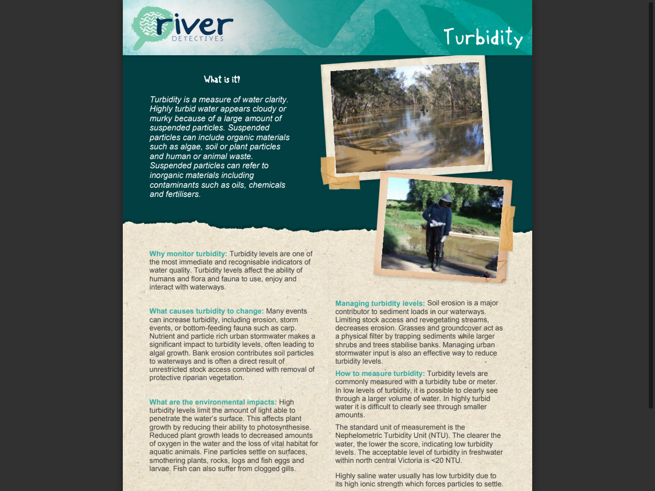 Preview of Turbidity | River Detectives, accessed July 16, 2025,