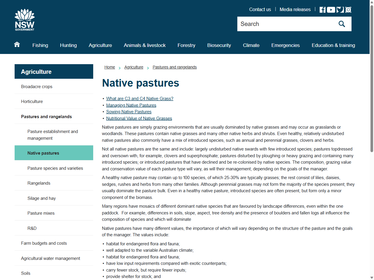 Preview of Native pastures - NSW Department of Primary Industries, accessed May 12, 2025