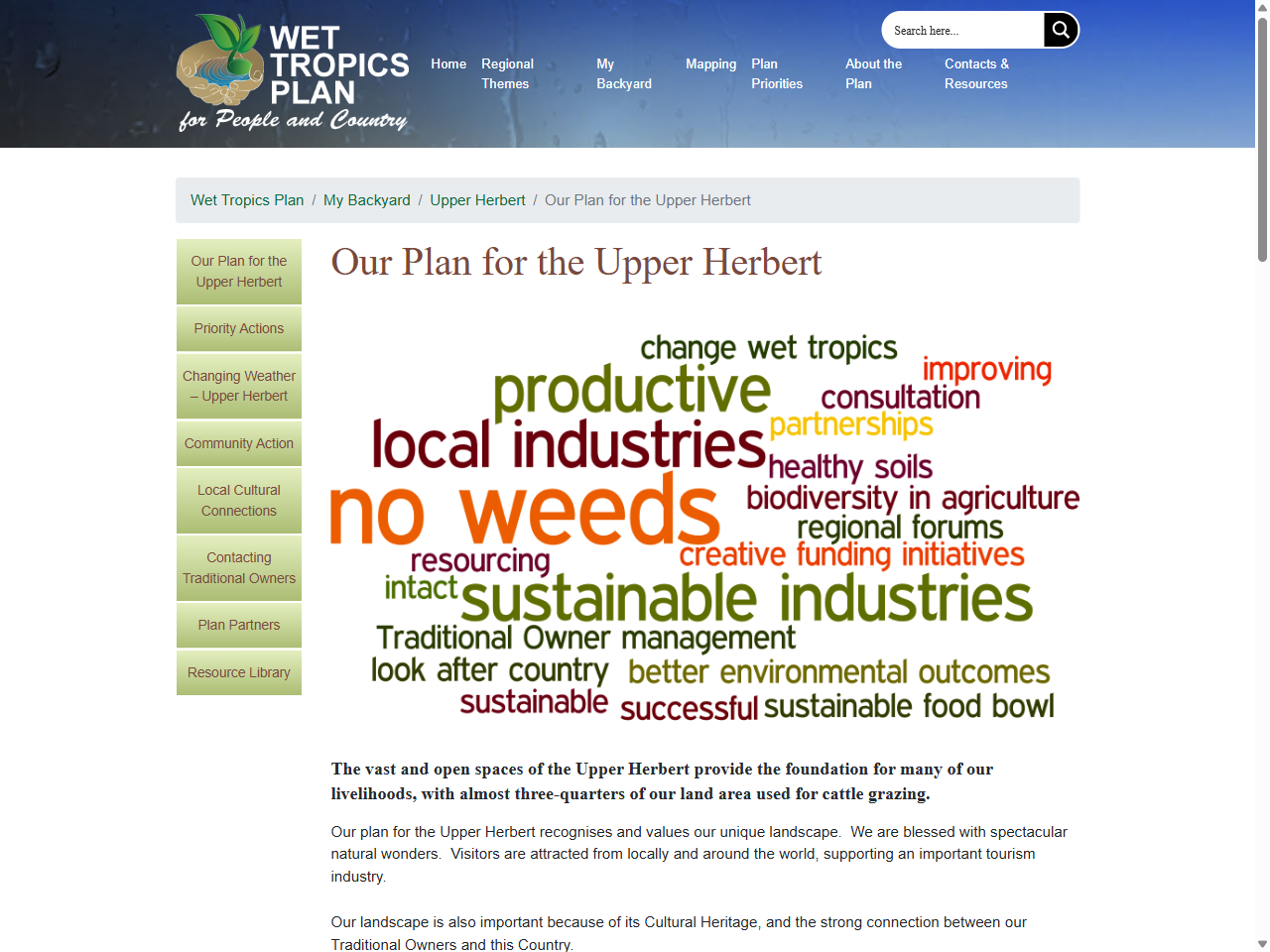 Preview of Our Plan for the Upper Herbert, accessed July 19, 2025,