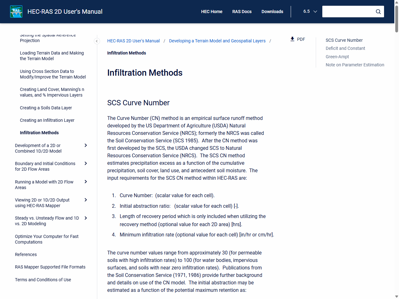 Preview of OVERVIEW AND BIBLIOGRAPHY OF METHODS FOR EVALUATING THE SURFACE-WATER-INFILTRATION COMPONENT OF THE RAINFALL-RUNOFF PROCESS By R