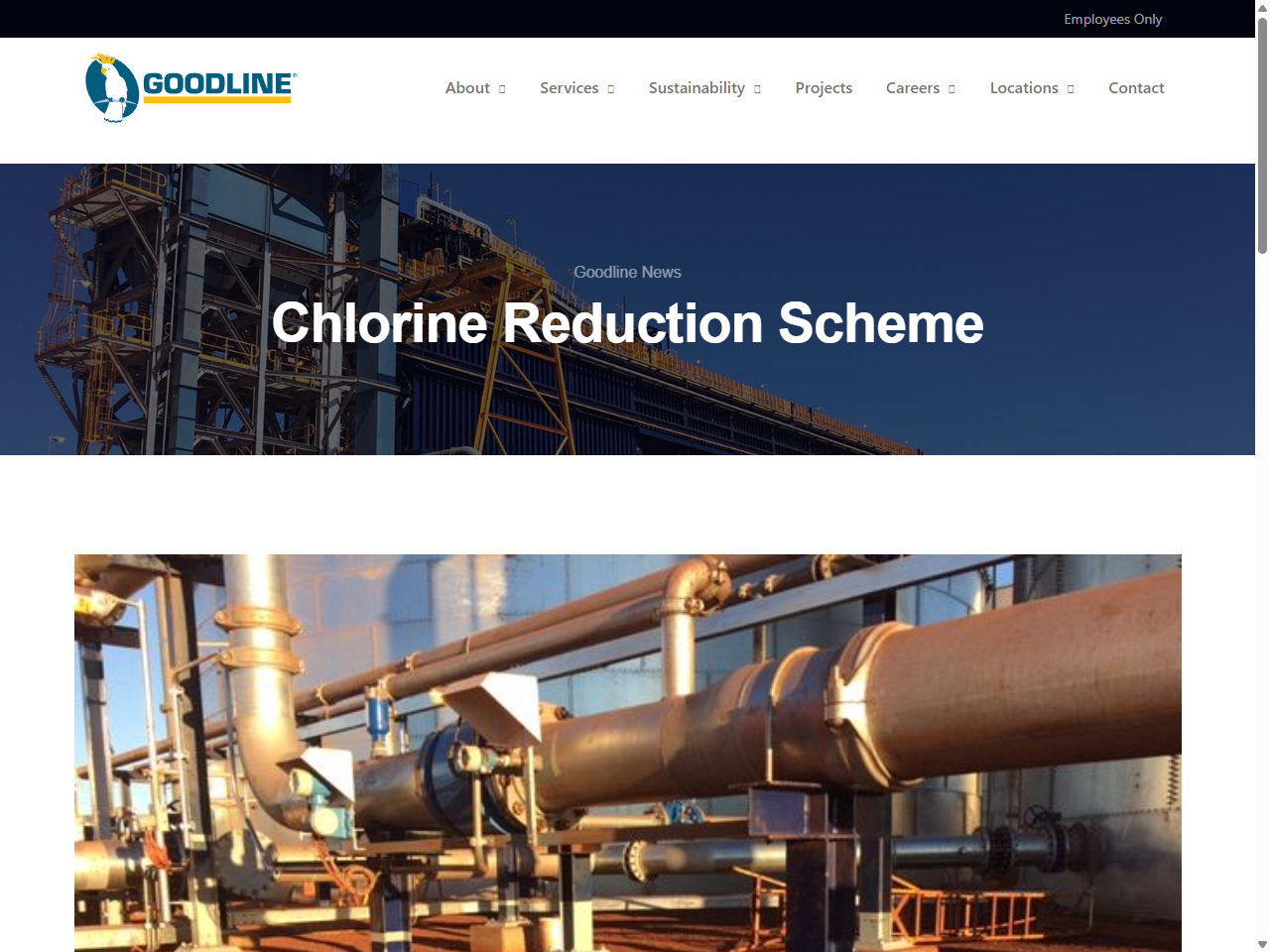 Preview of Chlorine Reduction Scheme - Goodline