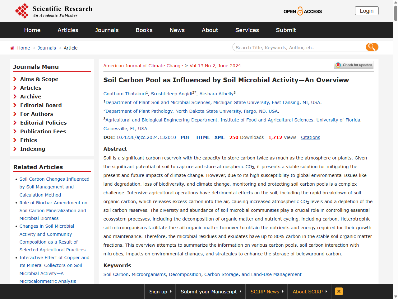 Preview of Soil Carbon Pool as Influenced by Soil Microbial Activity—An Overview, accessed on June 7, 2025,