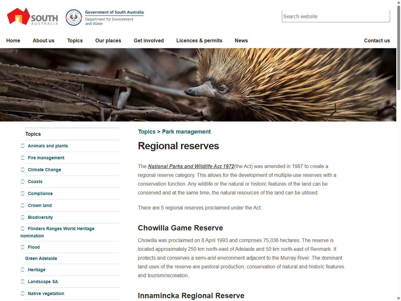 Preview of Management Plan - Department for Environment and Water, accessed July 26, 2025, 