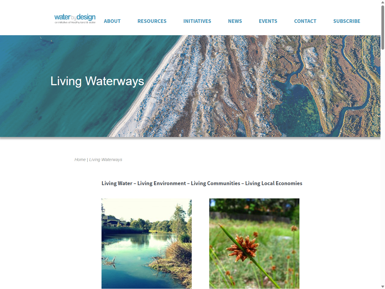 Preview of Living Waterways - Living Environment - Living Communities - Water ..., accessed July 21, 2025, 