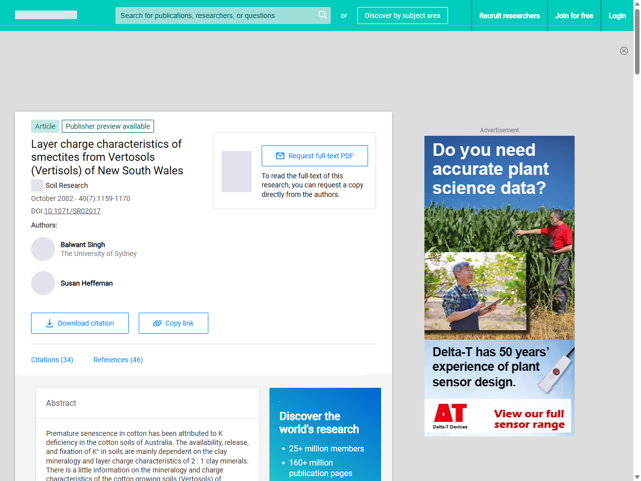 Preview of Availability of soil potassium and diagnostic soil tests - DPI eResearch Archive (eRA)