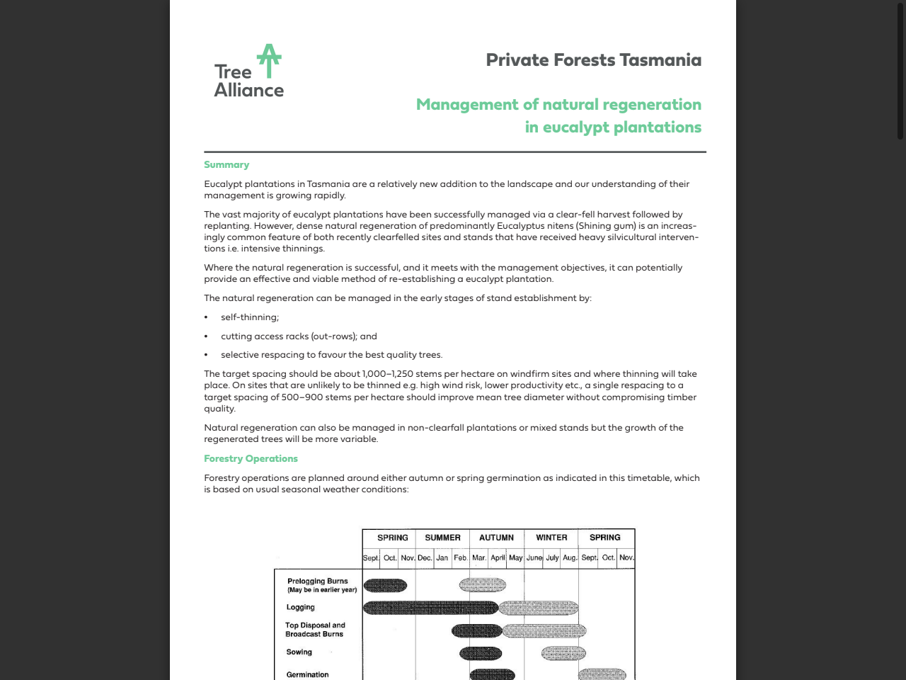 Preview of Management of Natural regeneration in eucalypt plantations