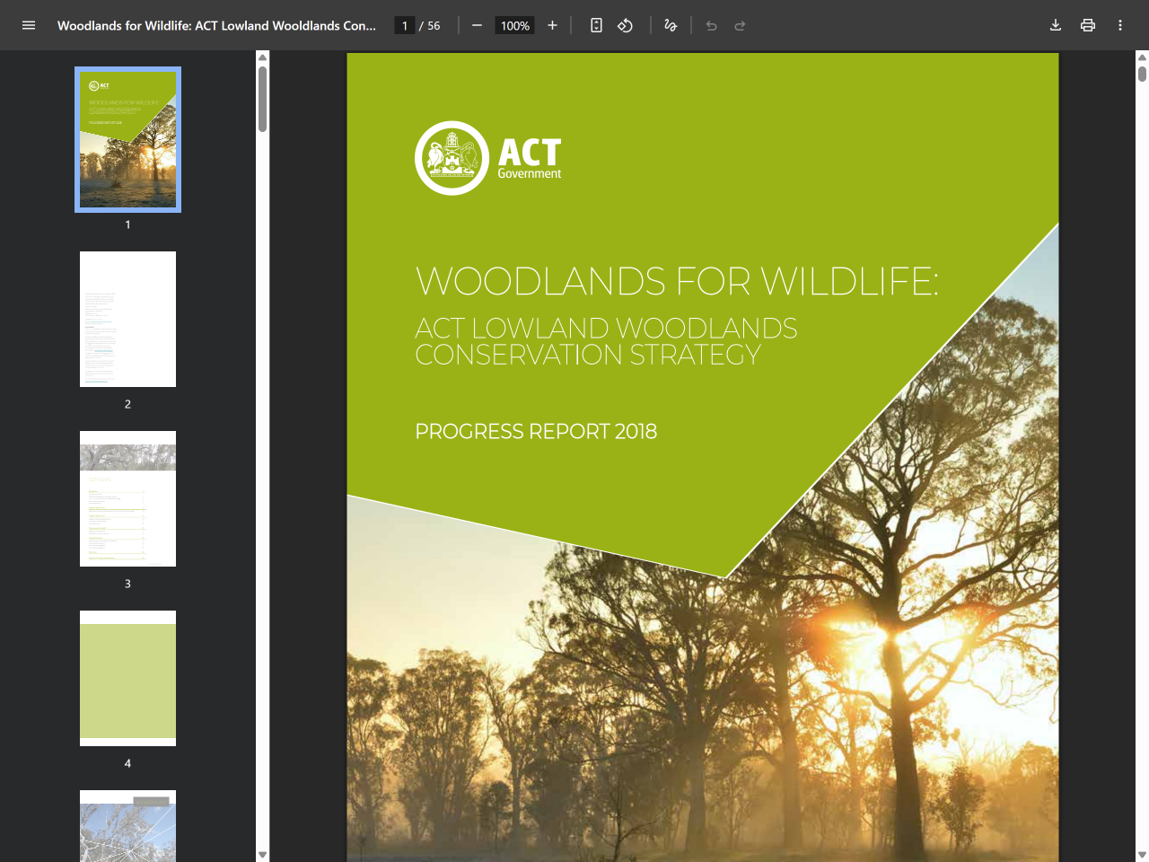 Preview of Woodlands for Wildlife: ACT Lowland ... - ACT Government, accessed August 12, 2025, 