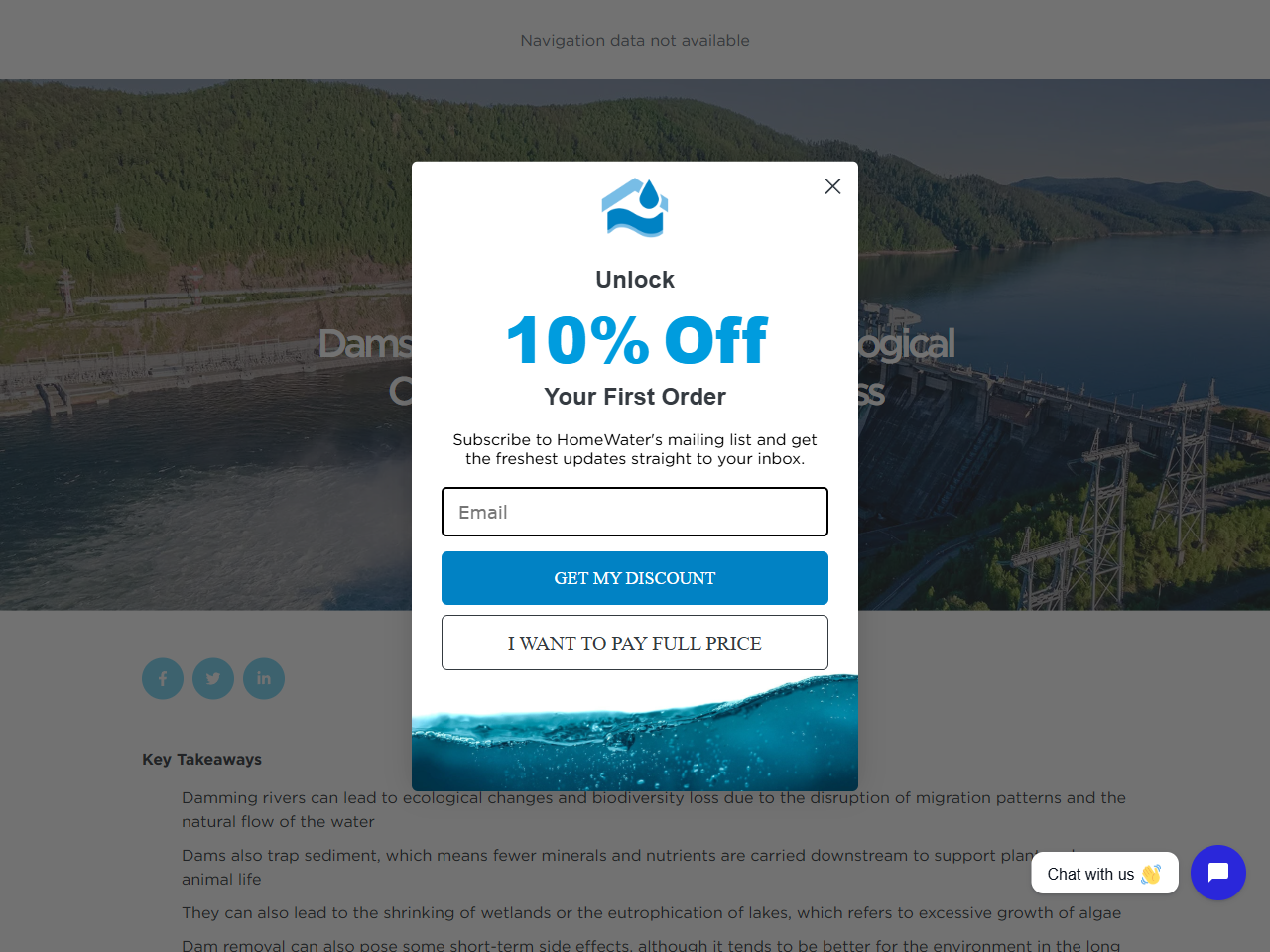 Preview of Dams and Lake Ecosystems: Ecological Changes and Biodiversity Loss - HomeWater, accessed July 13, 2025,