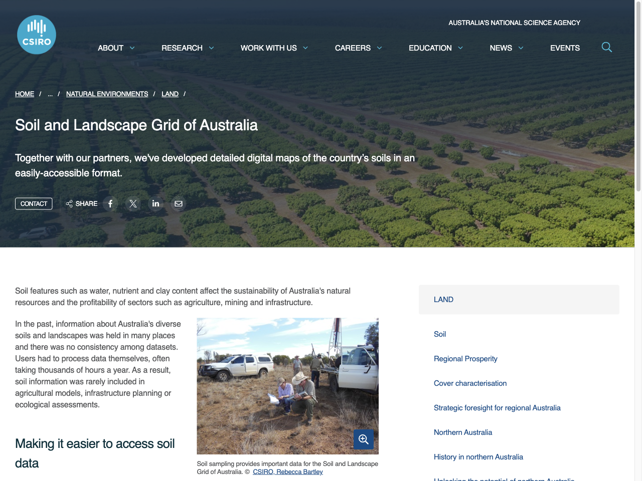 Preview of Soil and Landscape Grid of Australia - CSIRO, accessed July 30, 2025,