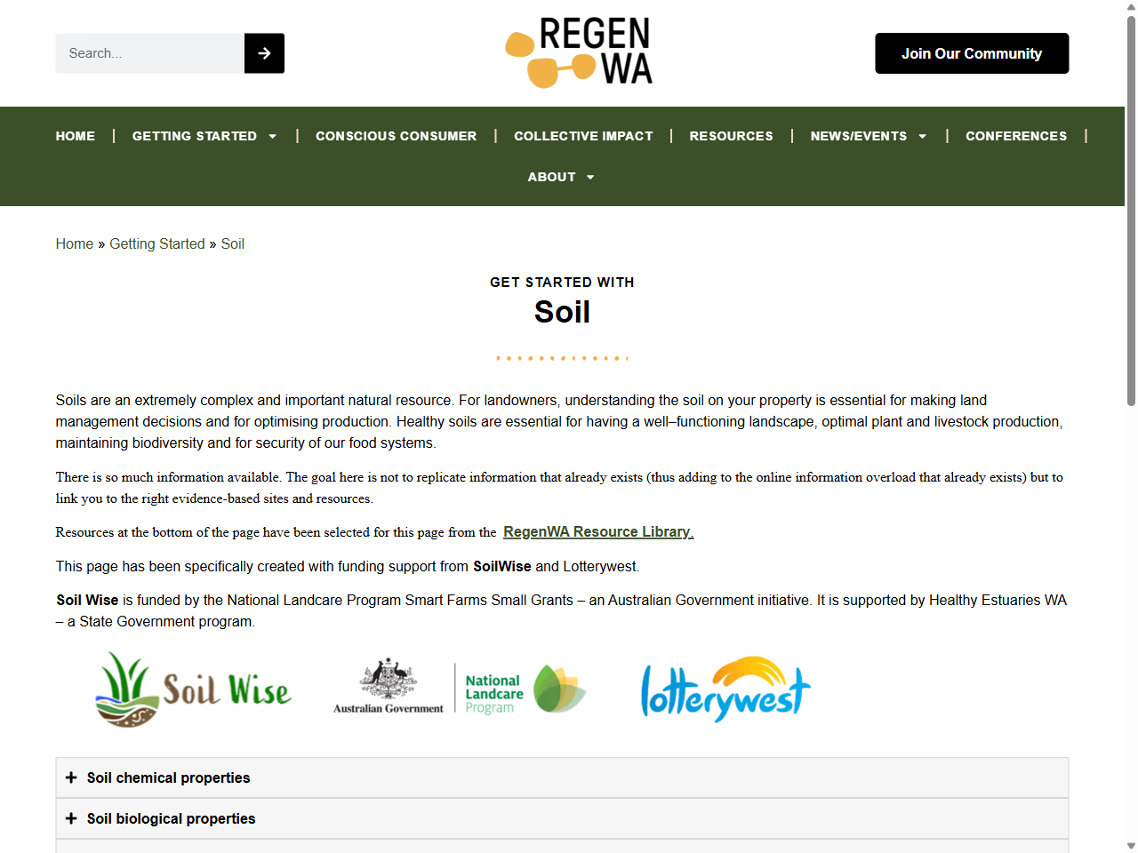 Preview of Soil - RegenWA