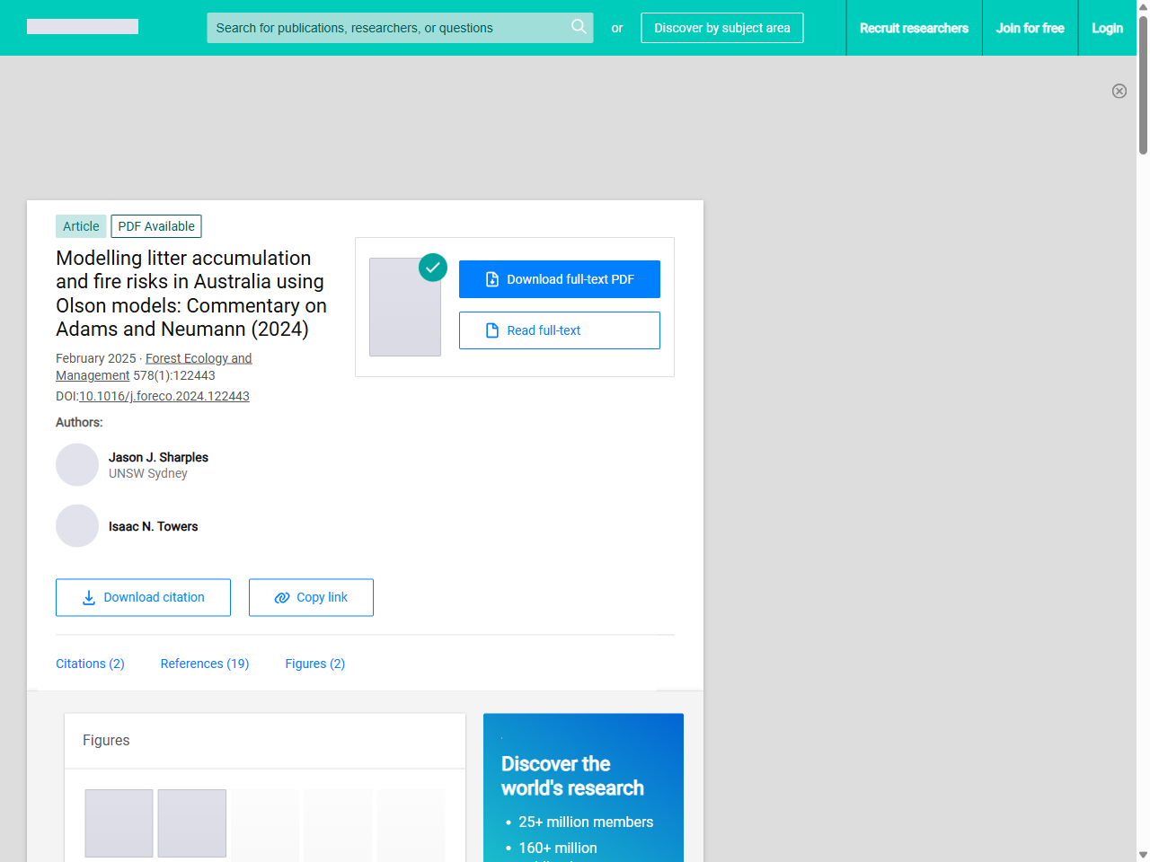 Preview of Function Attribute Benchmarks for the Biodiversity Assessment ..., accessed July 12, 2025, 