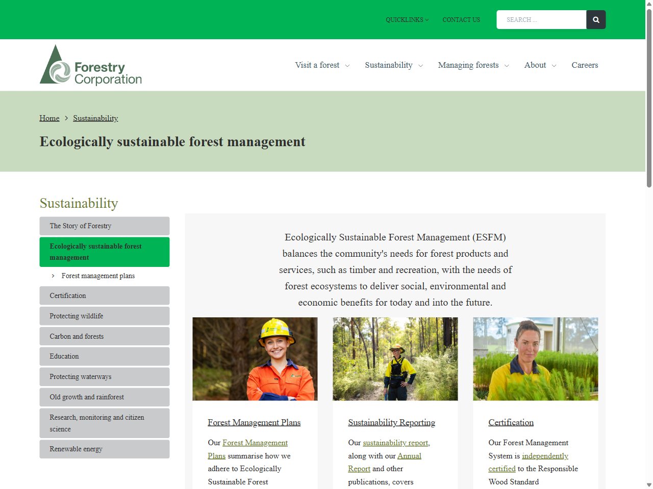 Preview of Forest Management Plan for the North East 2001, accessed August 5, 2025
