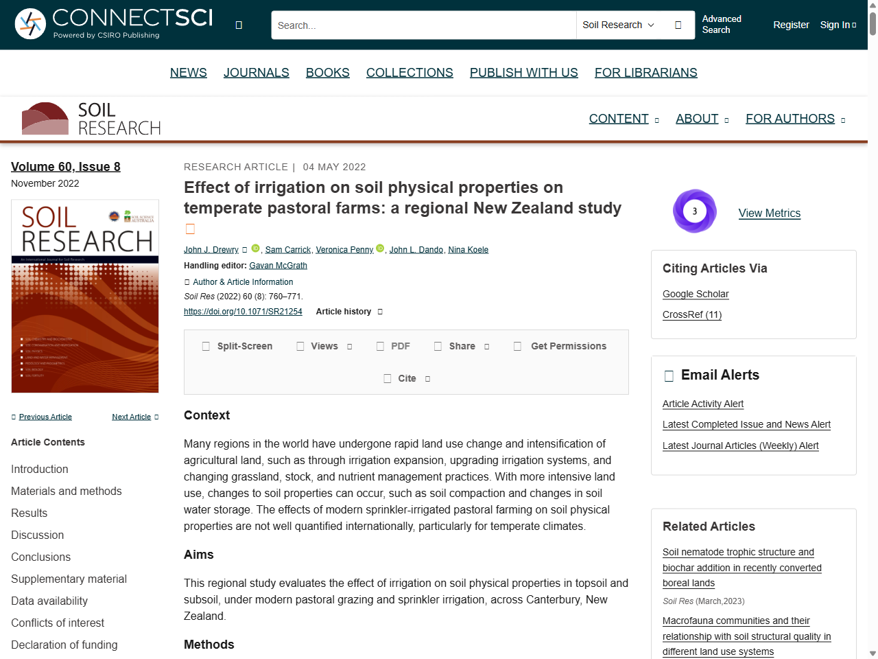 Preview of Altered soil microbial community at elevated CO2 leads to loss of ..., accessed August 9, 2025