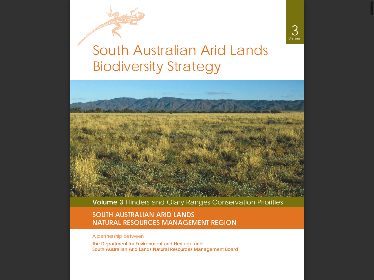 Preview of South Australian Arid Lands Biodiversity Strategy - Convention on Biological Diversity, accessed July 29, 2025,