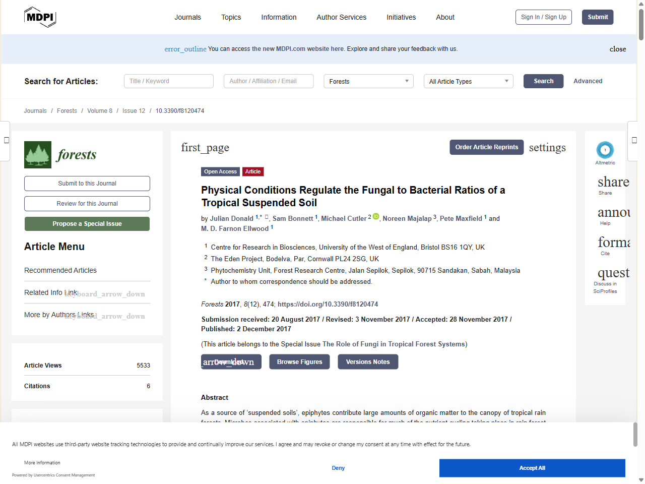 Preview of A curated soil fungal dataset to advance fungal ecology and conservation research in Australia and Antarctica - PubMed Central
