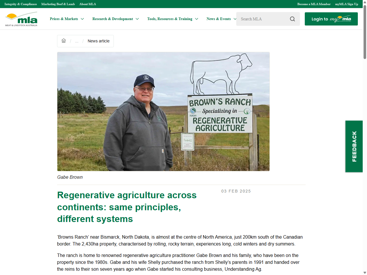 Preview of Regenerative agriculture across continents: same principles, different systems | .Meat & Livestock Australia - MLA, accessed July 25, 2025,