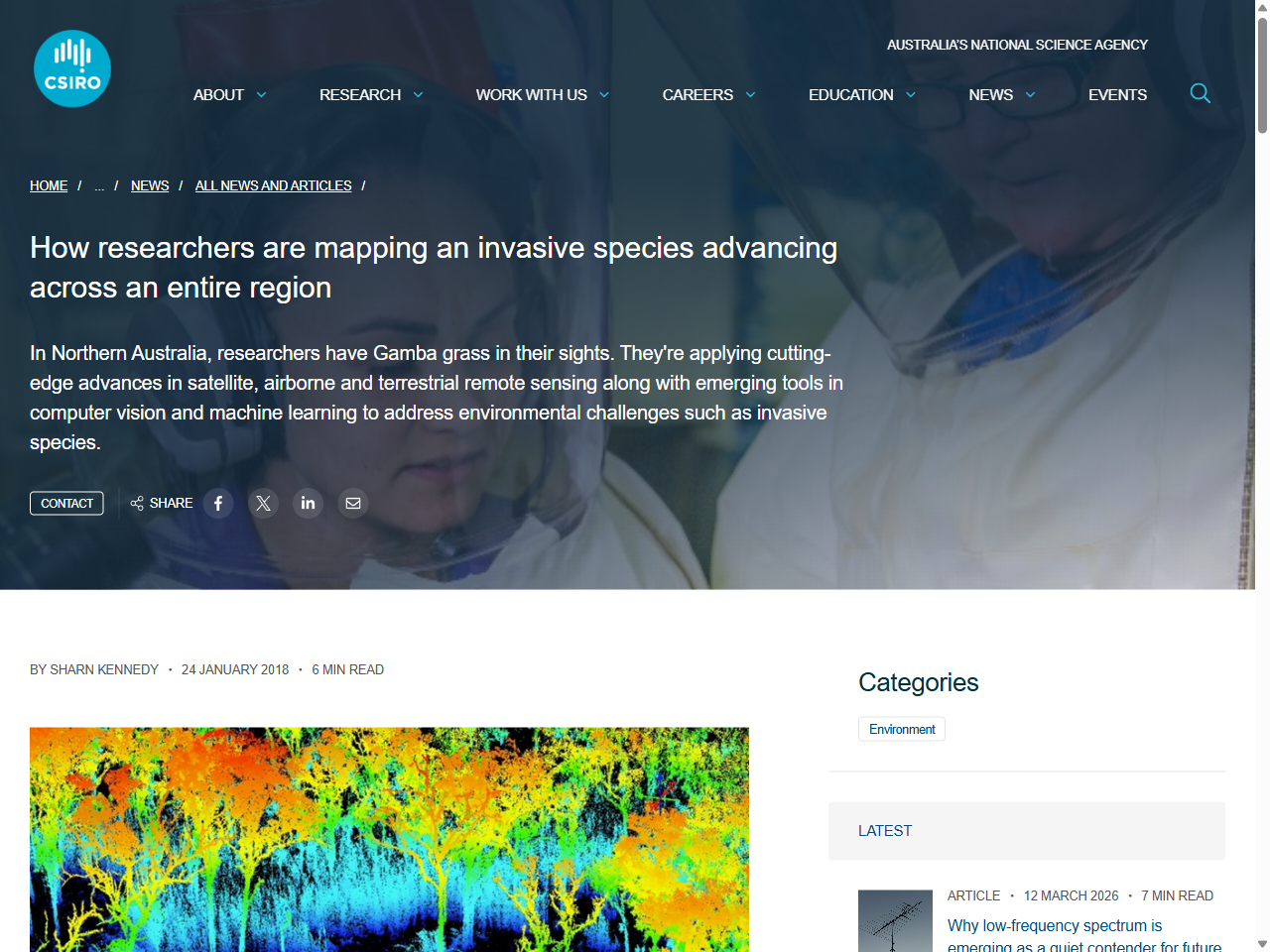 Preview of How researchers are mapping an invasive species advancing ..., accessed May 20, 2025,