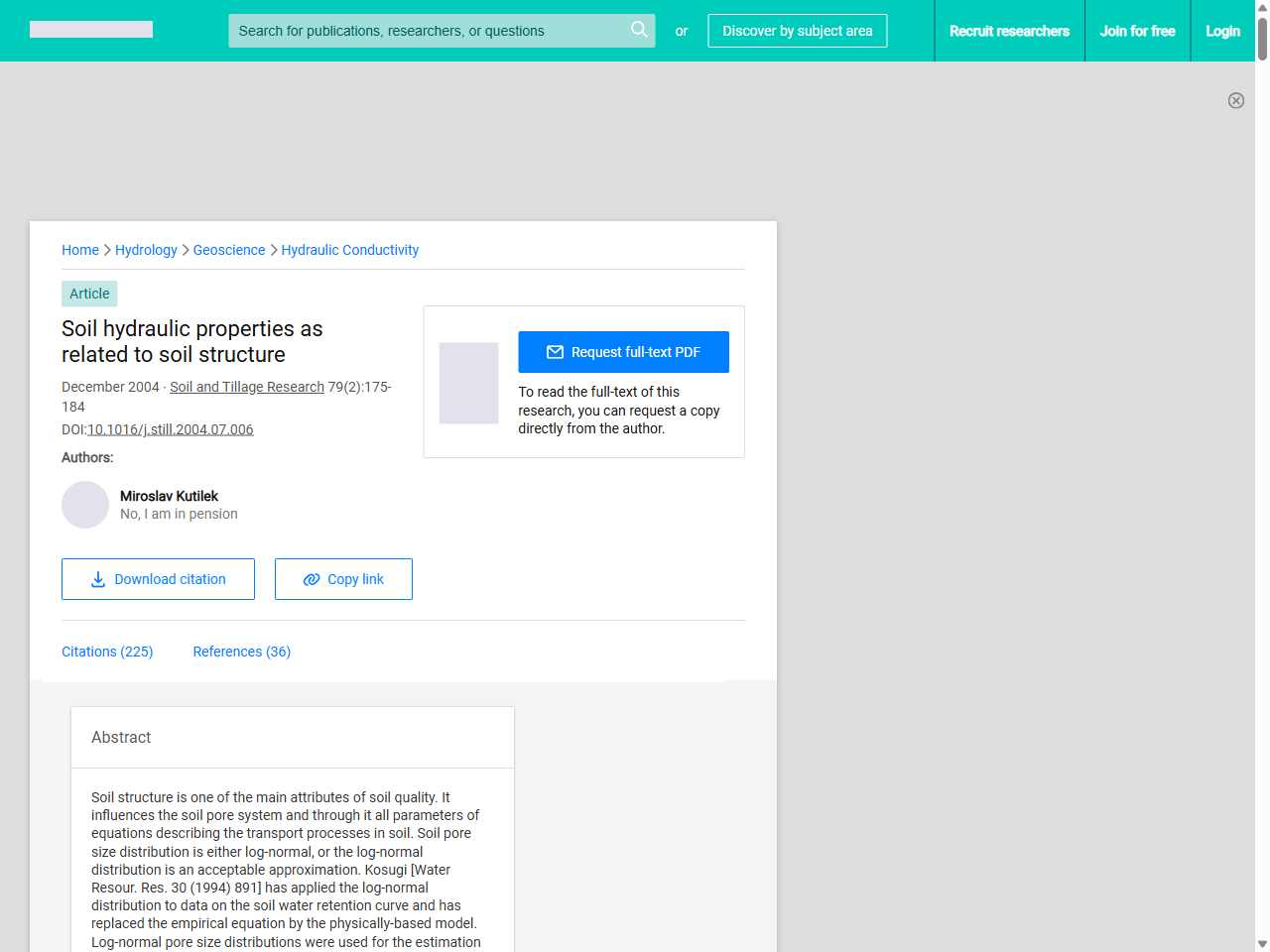 Preview of Adaptive multi-paddock grazing improves water infiltration in Canadian grassland soils | Request PDF - ResearchGate