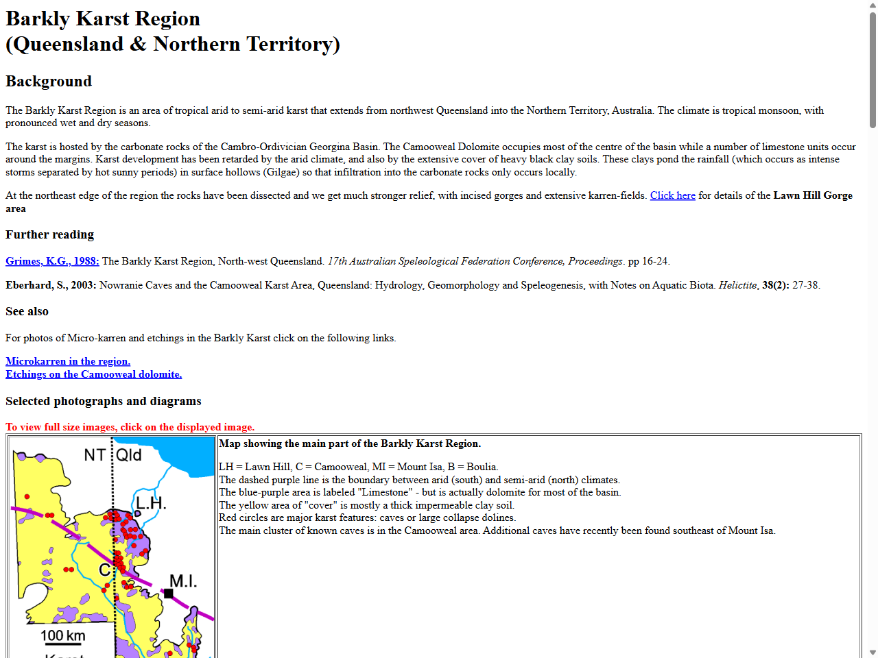 Preview of Barkly Karst Region (Qld & NT), accessed July 26, 2025