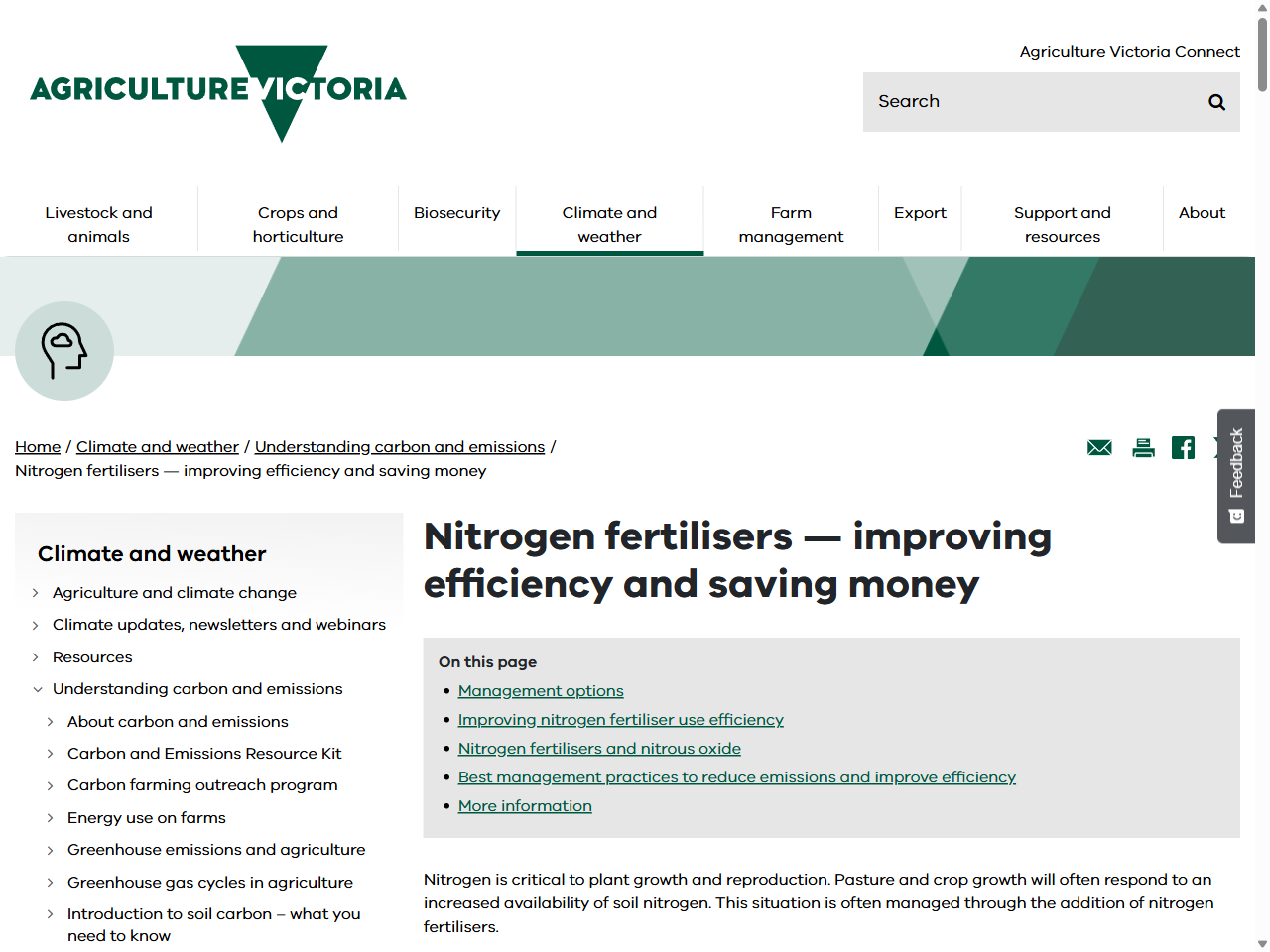Preview of Nitrogen fertilisers — improving efficiency and saving money - Agriculture Victoria