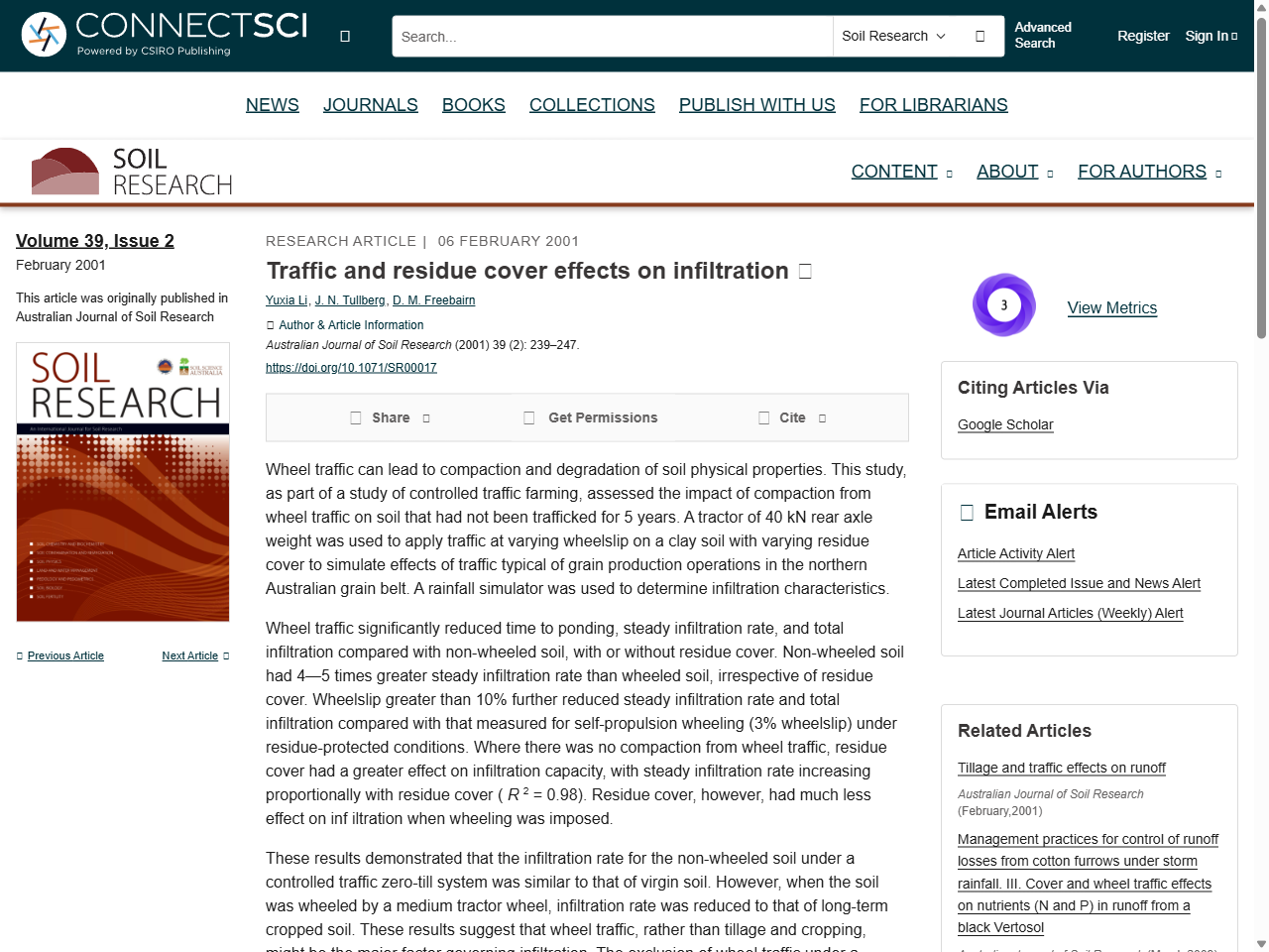 Preview of This article appeared in a journal published by Elsevier. The attached copy is furnished to the author for internal non-commerci