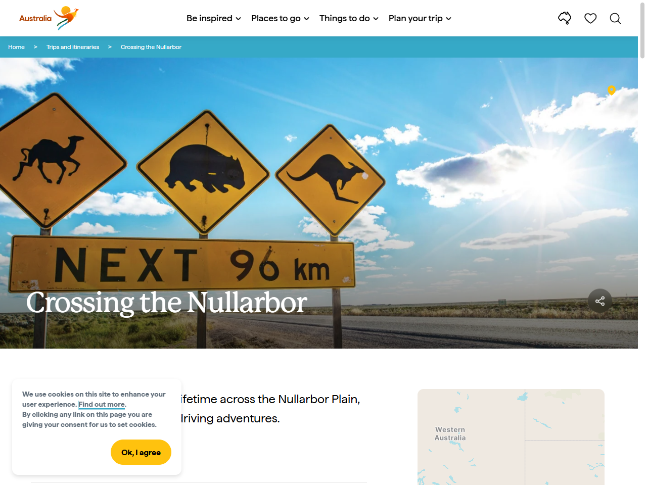 Preview of Driving across the Nullarbor Plain - Tourism Australia, accessed July 26, 2025