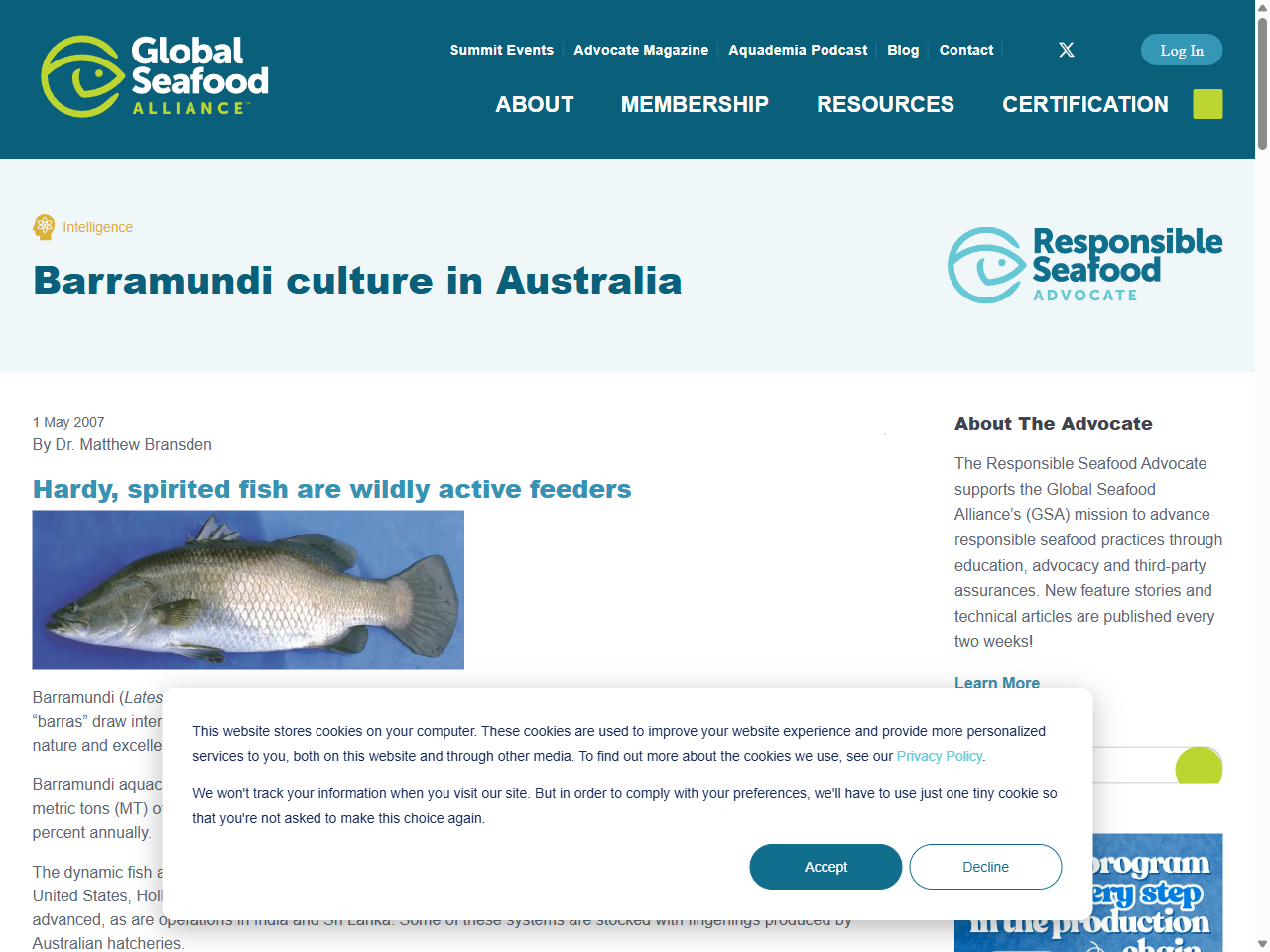 Preview of FAO-Lates calcarifer Bloch - Food and Agriculture Organization of the United Nations, accessed July 21, 2025,