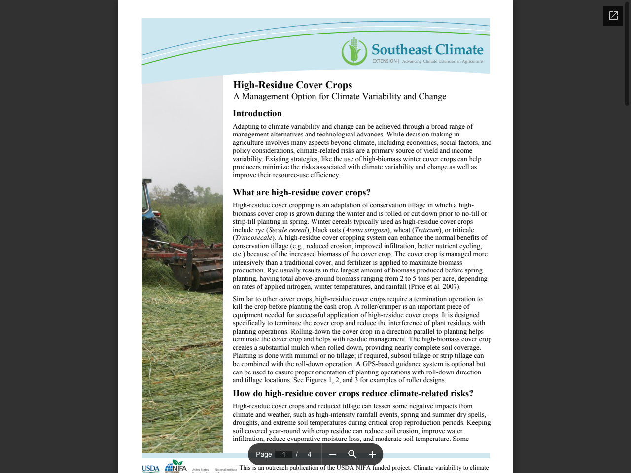 Preview of High-Residue Cover Crops | AgroClimate, accessed July 18, 2025, 