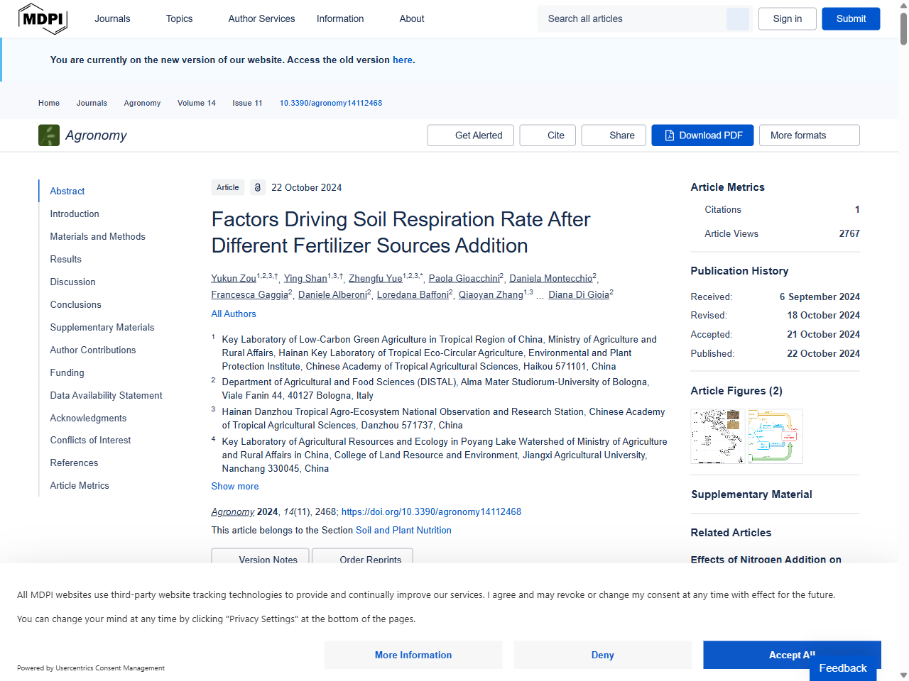 Preview of Soil organic carbon thresholds control fertilizer effects on carbon accrual in croplands worldwide - PMC, accessed August 13, 2025, 
