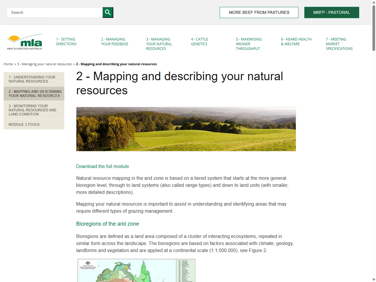 Preview of Mapping and describing your natural resources - MBFP-Pastoral, accessed August 10, 2025