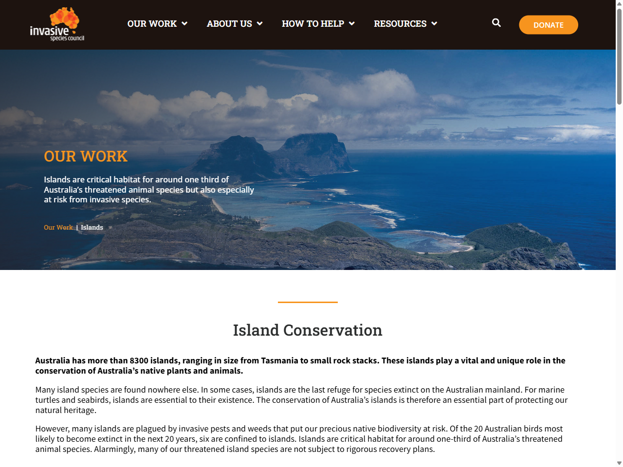 Preview of Island conservation - Invasive Species Council, accessed August 2, 2025,