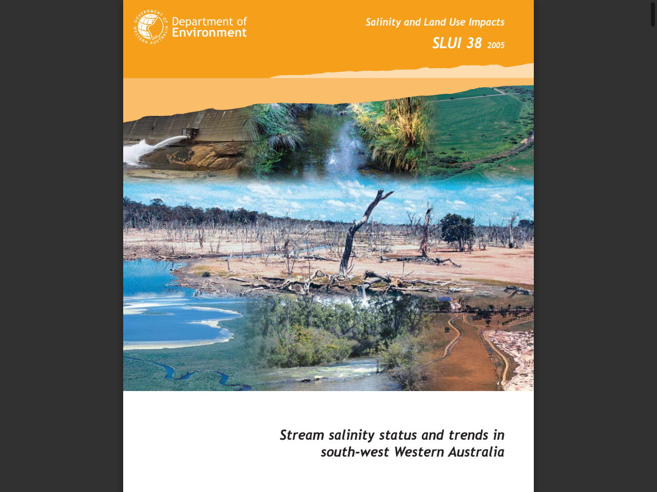 Preview of (PDF) Introduction, Dryland Salinity: A Key Environmental Issue in Southern Australia, accessed July 10, 2025, 