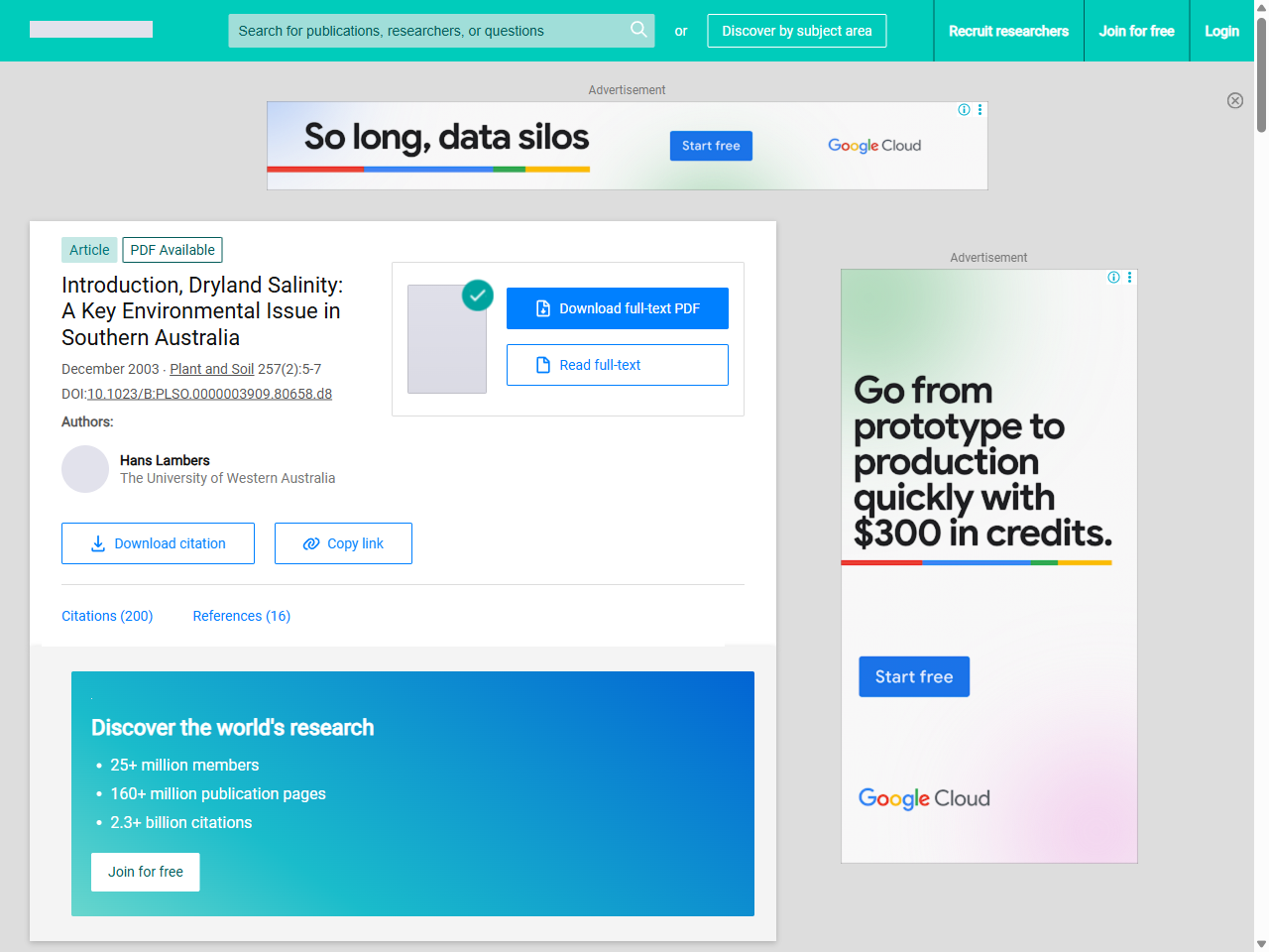 Preview of Soil Salinity - Land degradation in Australia, accessed July 10, 2025, 