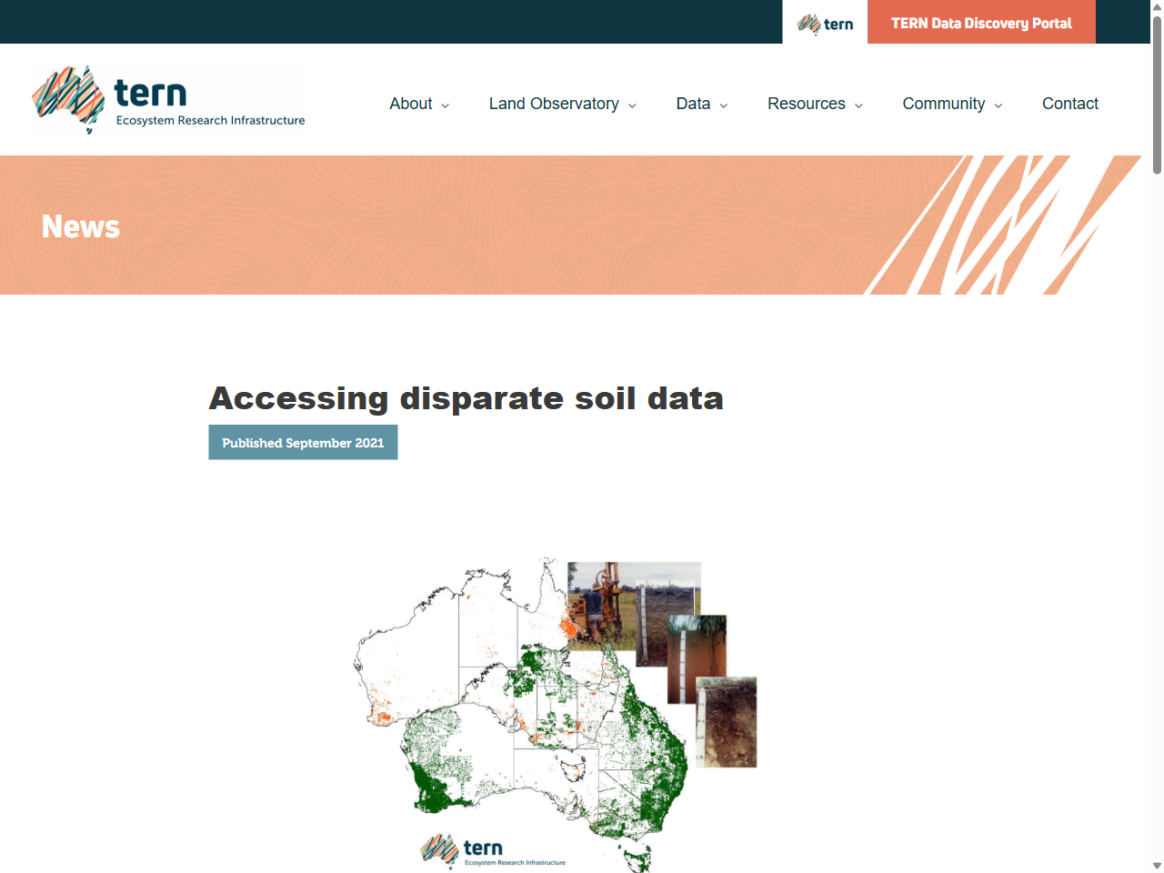 Preview of Accessing disparate soil data | TERN Australia