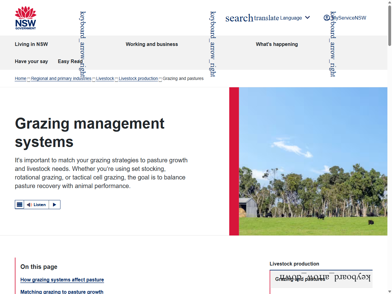 Preview of Grazing management systems - Local Land Services - NSW Government, accessed July 7, 2025