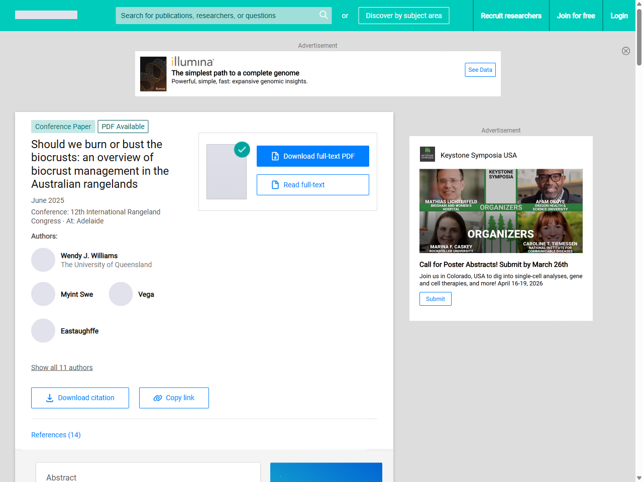 Preview of Soil microbial biomass in semi-arid communal sandy rangelands in the western Bophirima District, South Africa - ResearchGate