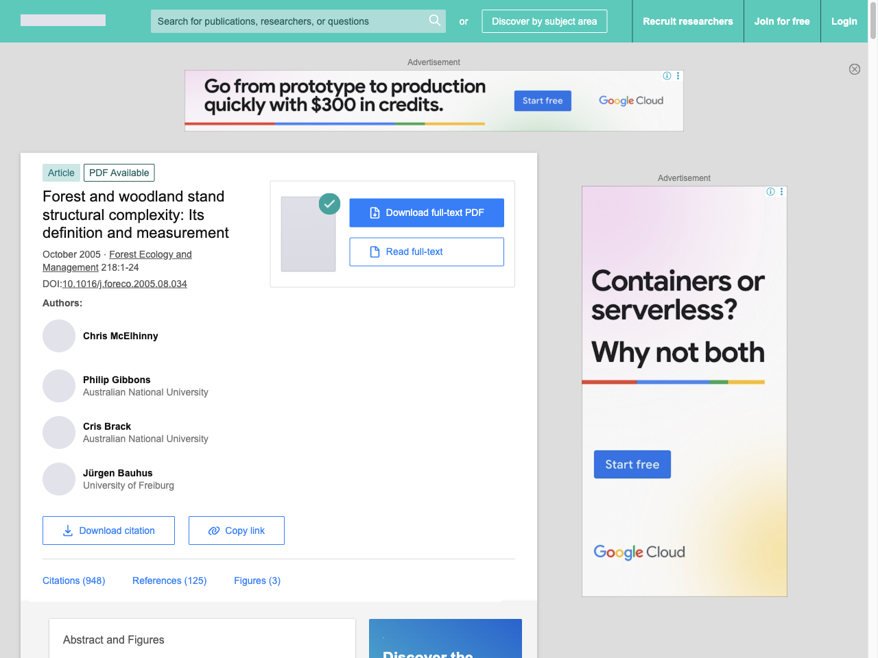 Preview of Forest and woodland stand structural complexity: Its definition and measurement, accessed July 12, 2025,