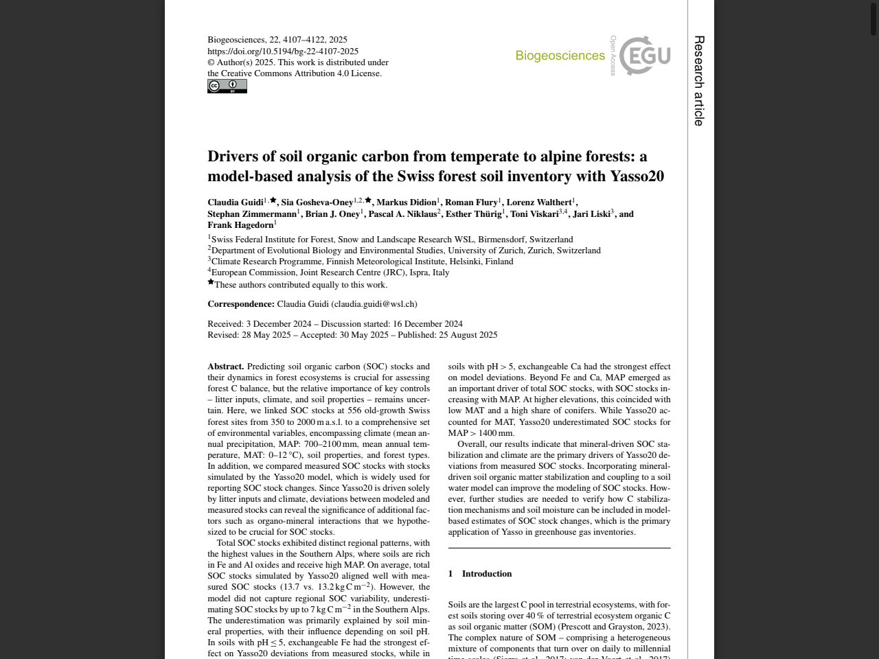 Preview of 13C isotopic signature and C concentration of soil density fractions illustrate reduced C allocation to subalpine grassland soil under high atmospheric N deposition - PMC, accessed March 28, 2026,