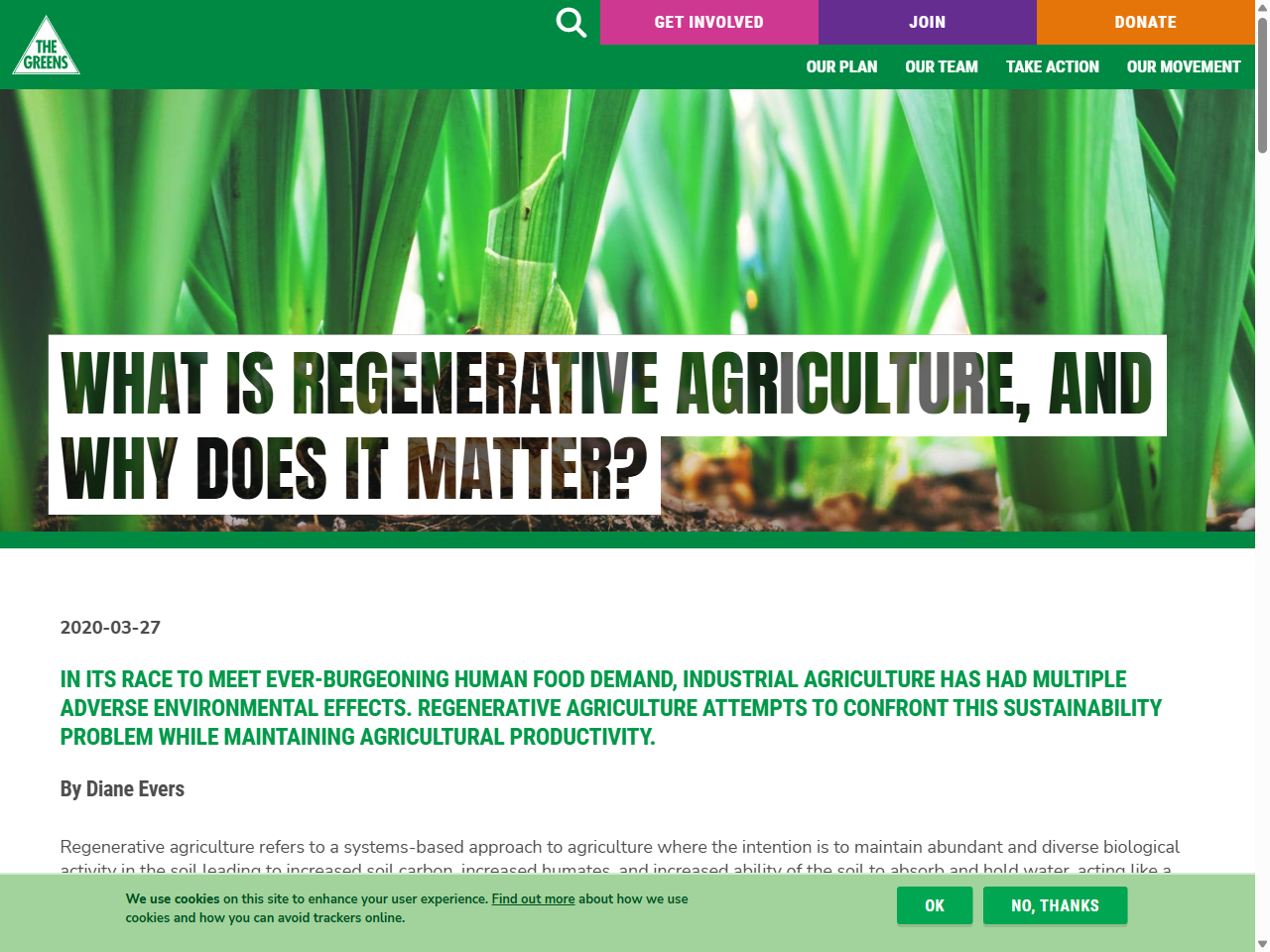 Preview of What is regenerative agriculture, and why does it matter? - The Australian Greens, accessed August 28, 2025