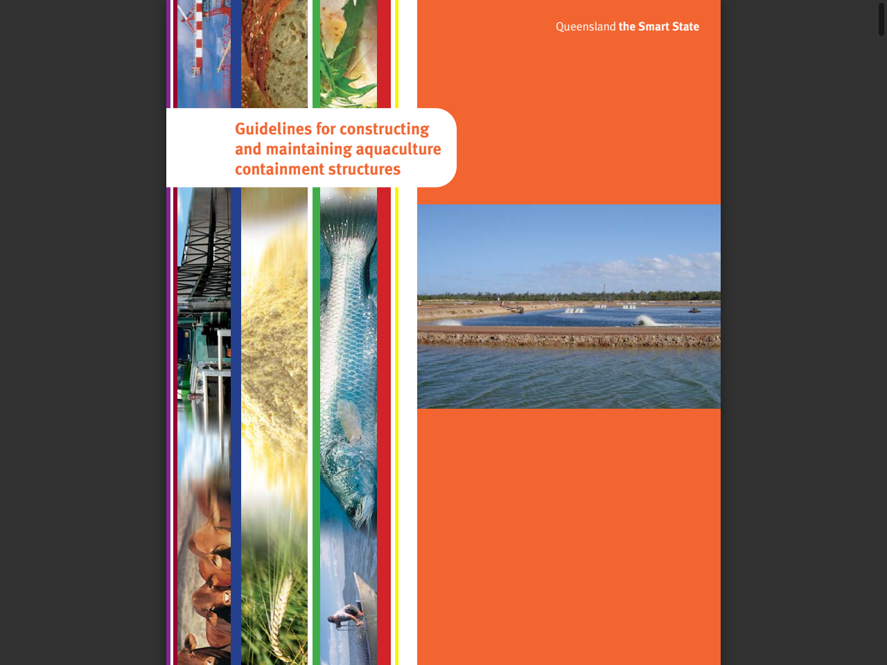 Preview of Guidelines for constructing and maintaining aquaculture containment structures - Department of Primary Industries, Queensland