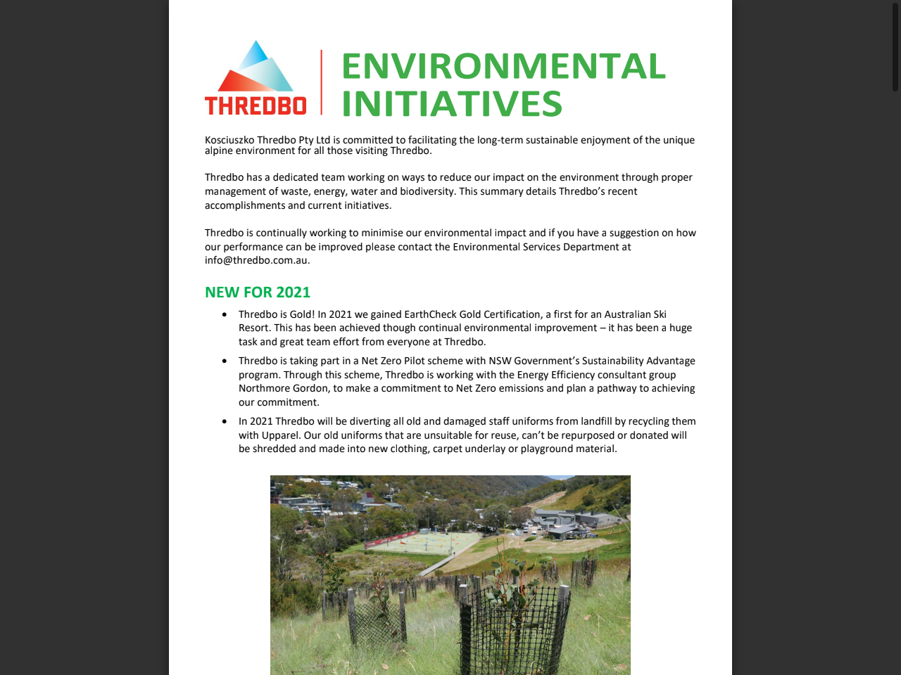 Preview of Environmental Initiatives 2021 | Thredbo, accessed August 17, 2025,