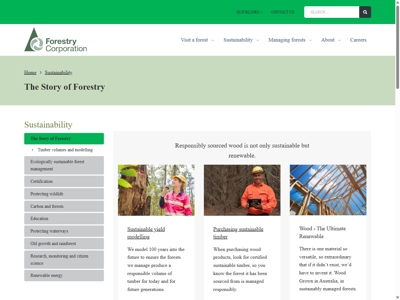 Preview of Forestry Corporation of NSW. (n.d.). The Story of Forestry.