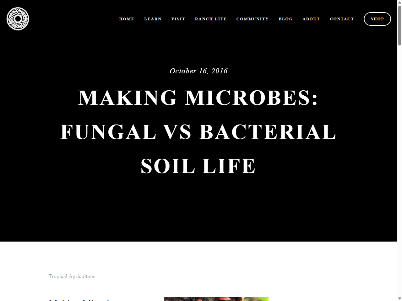 Preview of Soil Fungal:Bacterial Ratios Are Linked to Altered Carbon Cycling - Frontiers