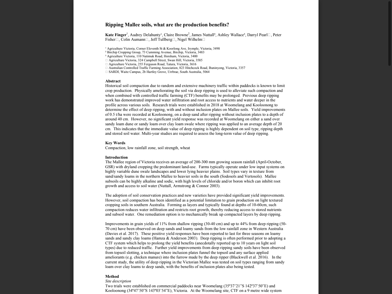 Preview of Is soil compaction reducing wheat yields in the Victorian Mallee? | Birchip Cropping Group, accessed August 28, 2025