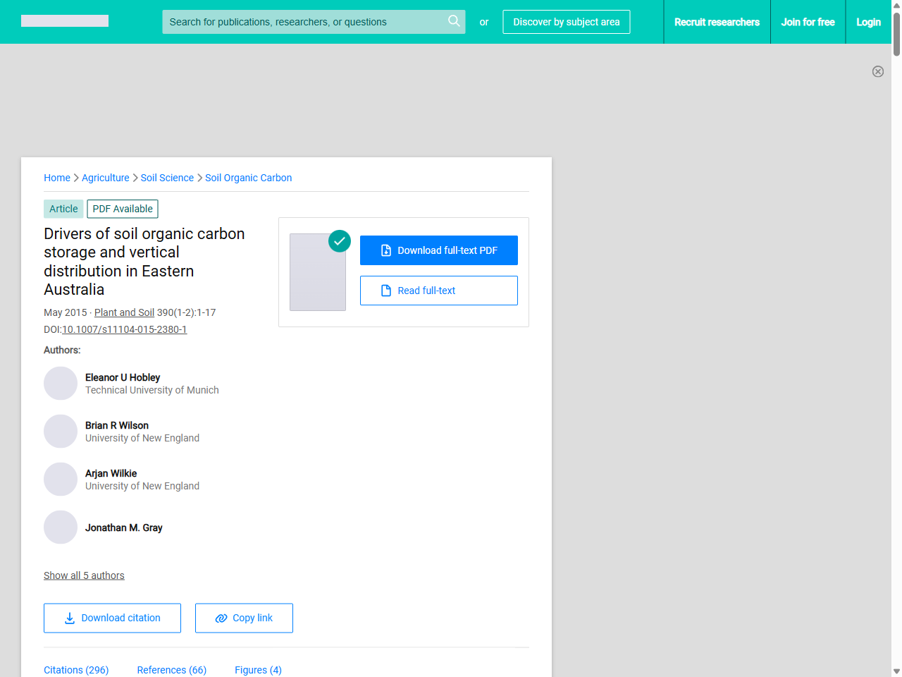 Preview of Soil 	6 the driver of carbon dioxide variability over Australia, accessed July 22, 2025,