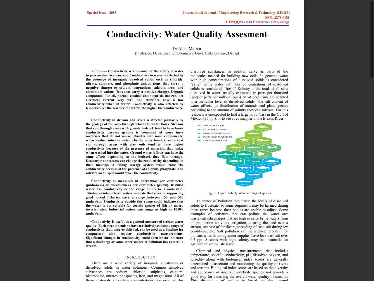 Preview of Williams, W. D. (2005). Chemical composition of some inland surface waters and lake deposits of New South Wales, Australia.