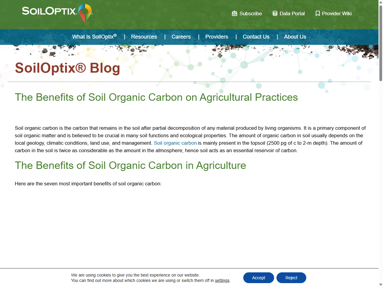 Preview of The Benefits of Soil Organic Carbon on Agricultural Practices - SoilOptix, accessed August 3, 2025,